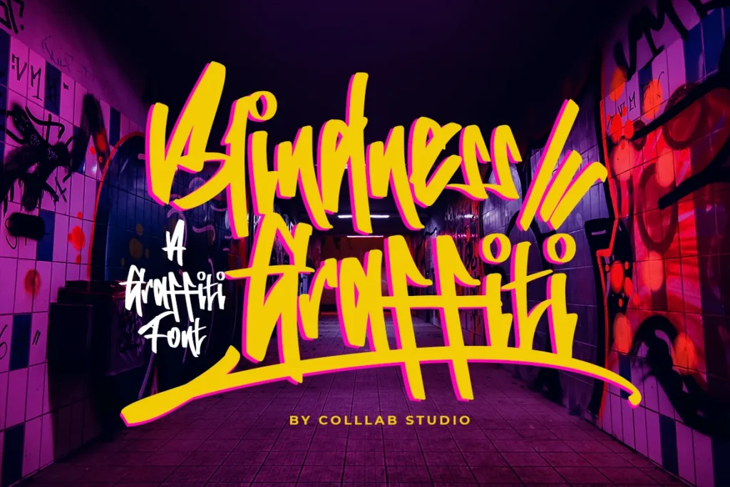 Blindness Graffiti 1