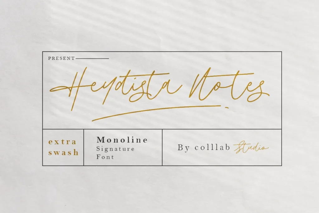 Heydista Notes 1