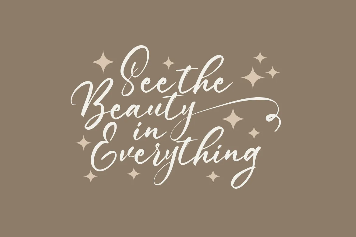 Moonshine Calligraphy 2