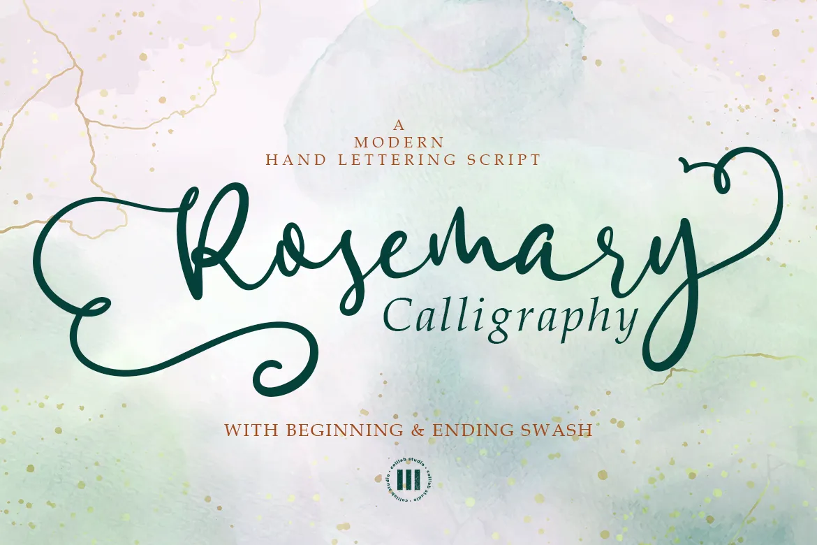 Rosemary Calligraphy 1